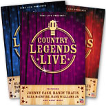 The Country Legends Live DVD